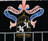 Circa 1950s French 'Blanches Colombes Pensionnat Jeunes Filles' by Erté