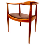 1950s Danish Hans Wegner Oak Model 503 Armchair