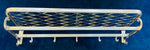 1960s German Aluminium Train Wall Coat & Hat Rack
