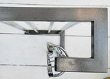 1960s French Chrome Wall Hanging Hat And Coat Rack