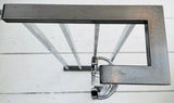1960s French Chrome Wall Hanging Hat And Coat Rack