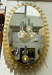 1970s Hillebrand Illuminated Lucite Raindrop Wall Mirror