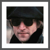 John Lennon & Yoko Ono 3-Flip Silver Framed Lenticular