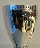 Modernist English Silver Plated Vase