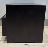 Pair of 1990s Dark Brown Oak Bedside Tables