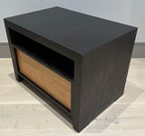 Pair of 1990s Dark Brown Oak Bedside Tables