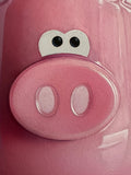 Pink Pig Egg Cup Still Life by Christopher Green