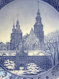 Royal Copenhagen Christmas Plate - Rosenborg Castle 1956