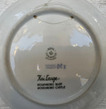 Royal Copenhagen Christmas Plate - Rosenborg Castle 1956