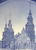 Royal Copenhagen Christmas Plate - Rosenborg Castle 1956