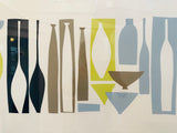 "Silhouette - Porcelain" Silkscreen Print by Denise Duplock