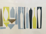 "Silhouette - Porcelain" Silkscreen Print by Denise Duplock