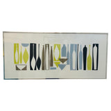"Silhouette - Porcelain" Silkscreen Print by Denise Duplock