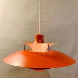 1960s Ph5 Poul Henningsen For Louis Poulsen Hanging Light
