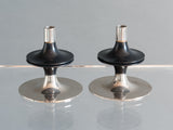 1970s Nagel Candlestick Bases