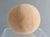 LARGE VINTAGE SUEDE MEDICINE BALL - 9LBS