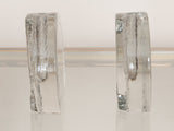Vintage 1960s German Walther Glas Solifleur Single Stem Vase
