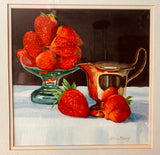 Brian Keany (1945-2007) "Strawberries" Watercolour