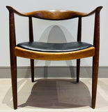 1950s Danish Hans Wegner Oak Model 503 Armchair