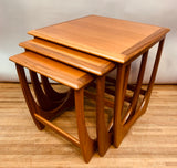 1960s G Plan "Astro" Teak Nest of 3 Tables
