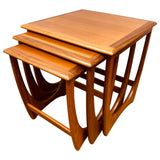 1960s G Plan "Astro" Teak Nest of 3 Tables