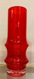 1960s Finnish Riihimaki Red Vase by Tamara Aladin