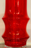 1960s Finnish Riihimaki Red Vase by Tamara Aladin
