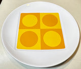 1960s MCM Johnson English Mid Mod Dining Plate