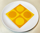 1960s MCM Johnson English Mid Mod Dining Plate