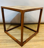 1960s Aksel Kjersgaard Rosewood Tiled Coffee Table