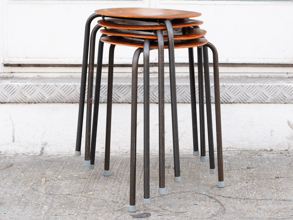 1960 s Dot Stacking Stool By Arne Jacobsen retro living uk