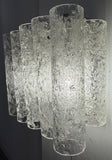 1960s German Doria Leuchten Crystal Wall Light