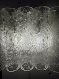 1960s German Doria Leuchten Crystal Wall Light