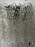1960s German Doria Leuchten Crystal Wall Light
