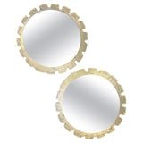 1970s German Hillebrand Backlit Acrylic Wall Mirrors.  2 available
