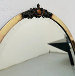 1920s Brass Framed Bevelled Edged Mirror