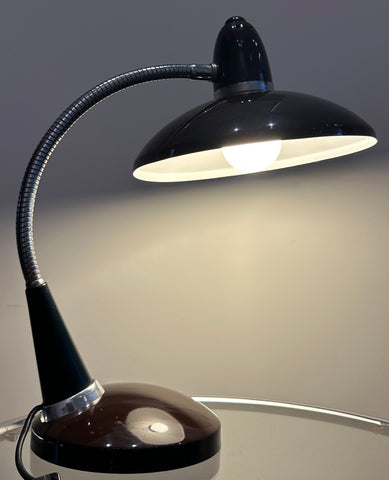 1950s Articulated Bauhaus Style "Witch Hat" Desk lamp