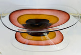 1950s Italian Murano Glass Decorative Bowl