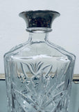 1950s English Cut Glass Whiskey Decanter