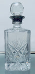 1950s English Cut Glass Whiskey Decanter