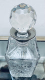 1950s English Cut Glass Whiskey Decanter