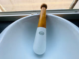 Large 1950s White Apothecary Porcelain Mortar & Pestle G.D.V. Bruère