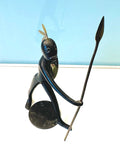 1950s Franz Hagenauer Bronze African Figurine