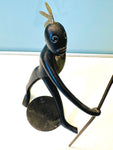 1950s Franz Hagenauer Bronze African Figurine