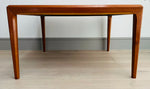 1960s Danish Silkeborg Square Teak Coffee Table