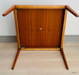 1960s Danish Silkeborg Square Teak Coffee Table