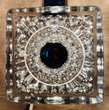 1960s German Egon Hillebrand Triple Glass Wall Sconce