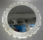 1960s German Erco Illuminated Lucite Wall Mirror