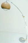 1960s German Sölken Leuchten Arc Floor Lamp