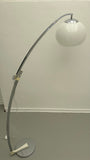 1960s German Sölken Leuchten Chrome Arc Floor Lamp